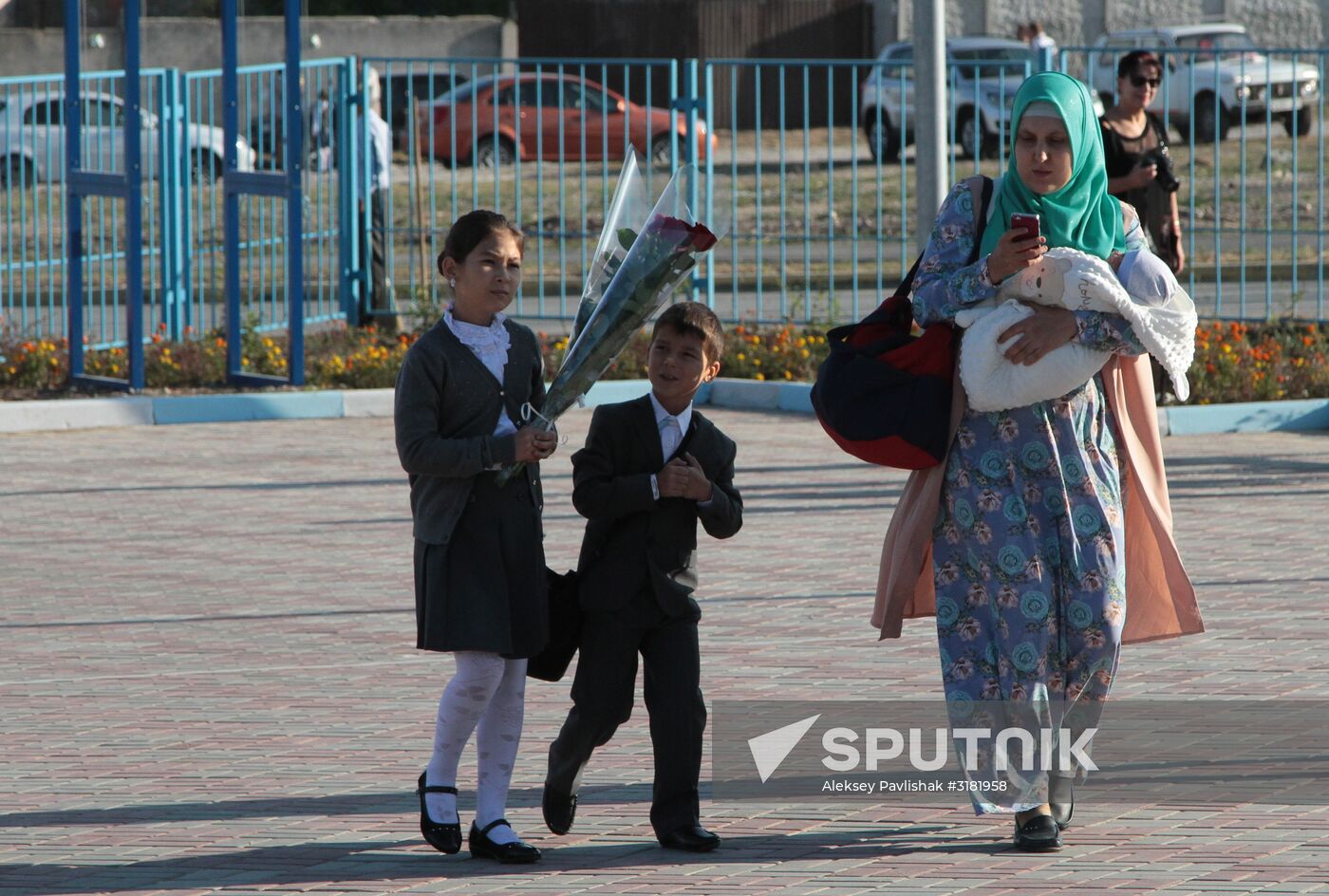 New school year starts in Russia