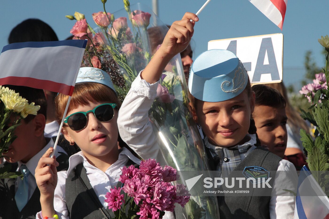 New school year starts in Russia