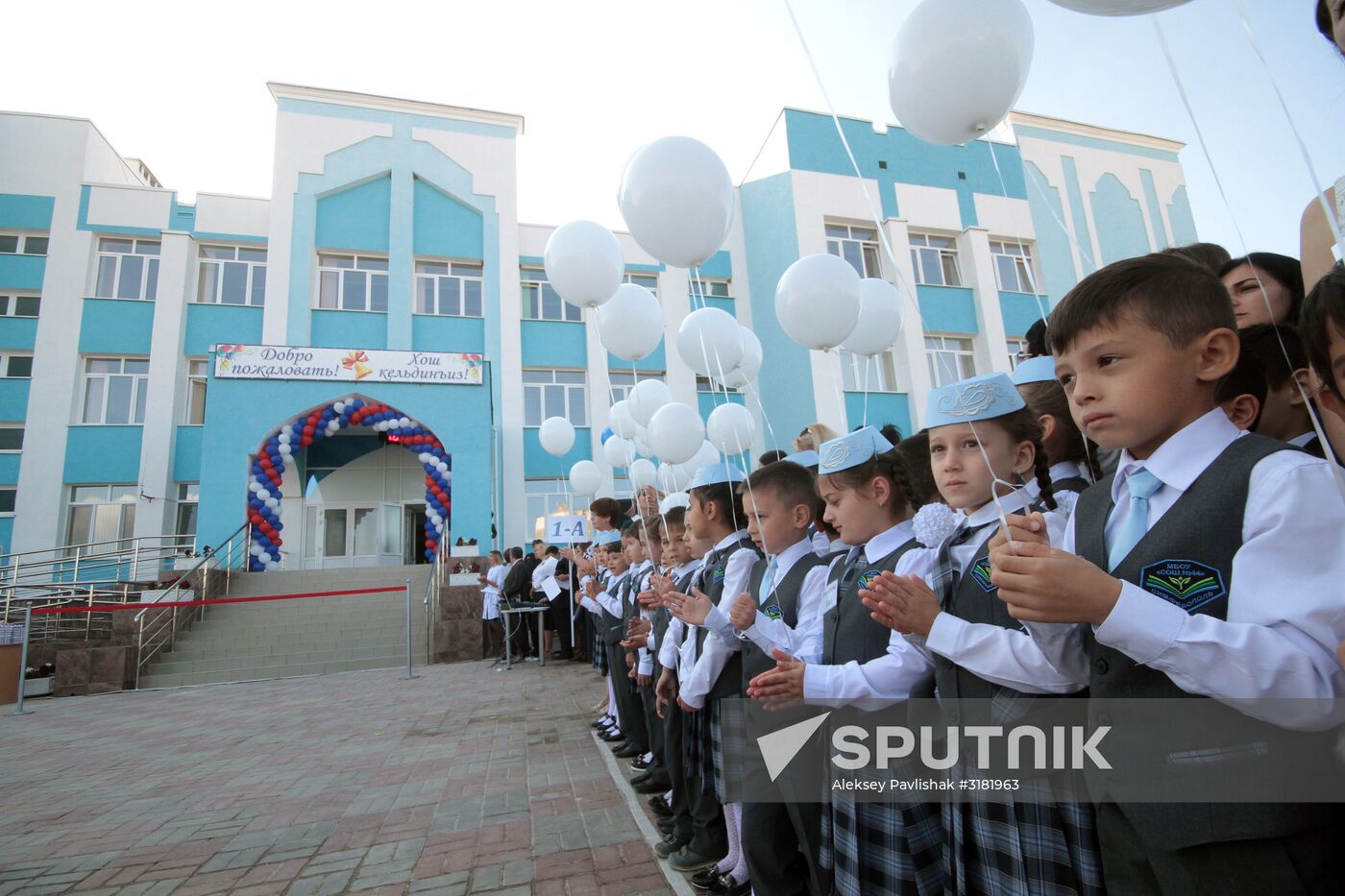 New school year starts in Russia