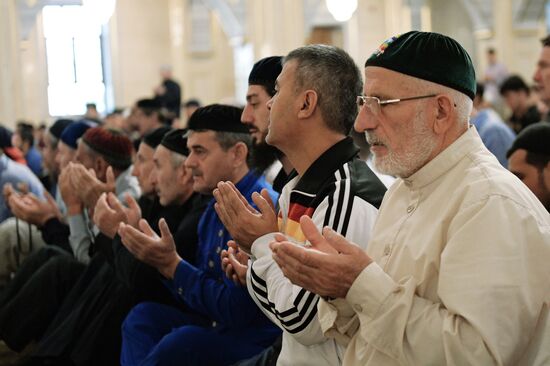 Eid al-Adha celebration in Russian regions