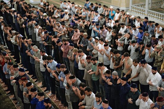 Eid al-Adha celebration in Russian regions