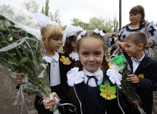 School year starts in Donetsk People's Republic