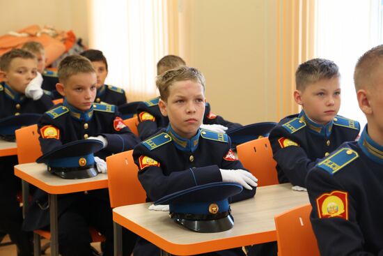 New school year starts in Russia