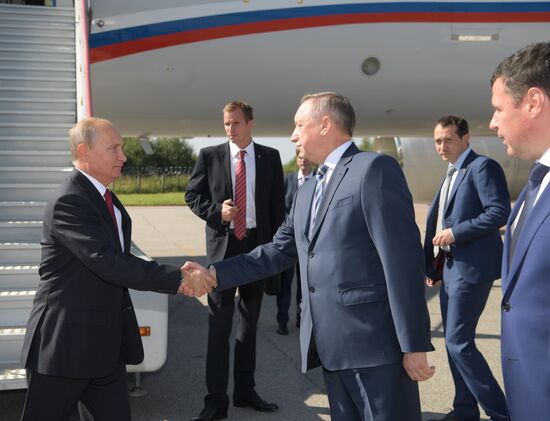 President Vladimir Putin's working trip to Yaroslavl Region