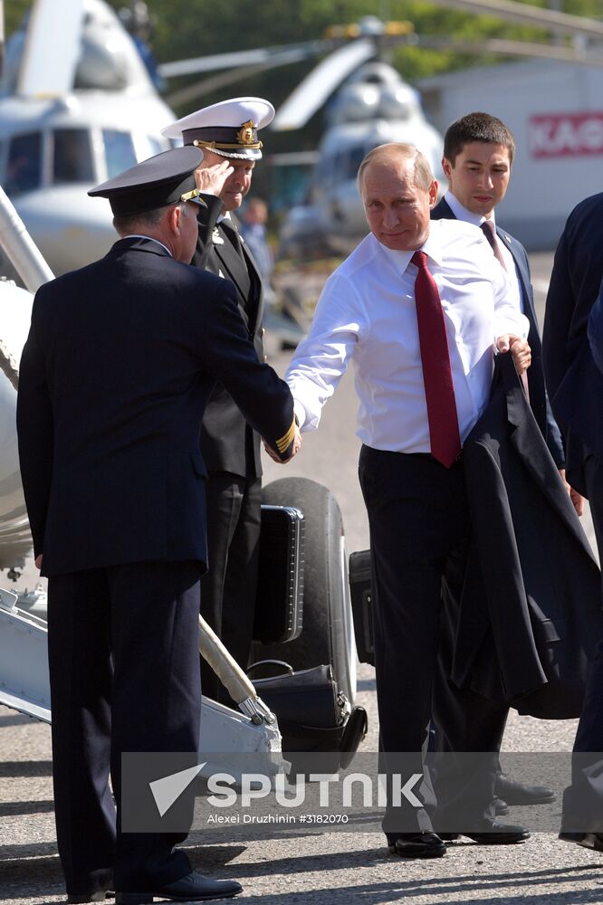 President Vladimir Putin's working trip to Yaroslavl Region