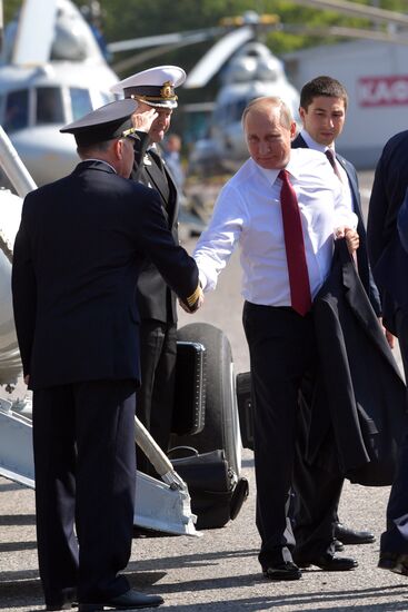 President Vladimir Putin's working trip to Yaroslavl Region