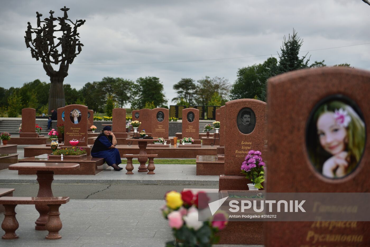 Memorial events in Beslan