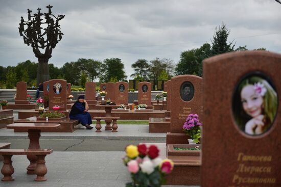 Memorial events in Beslan