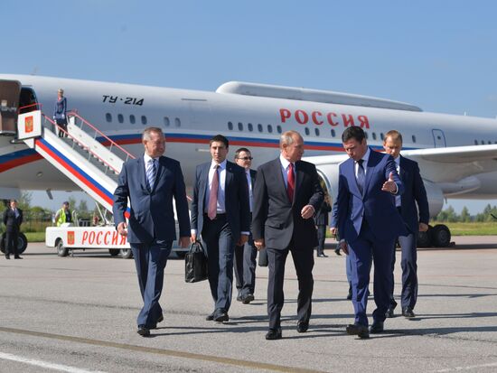 President Vladimir Putin's working trip to Yaroslavl Region