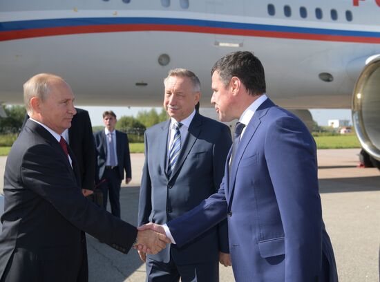 President Vladimir Putin's working trip to Yaroslavl Region