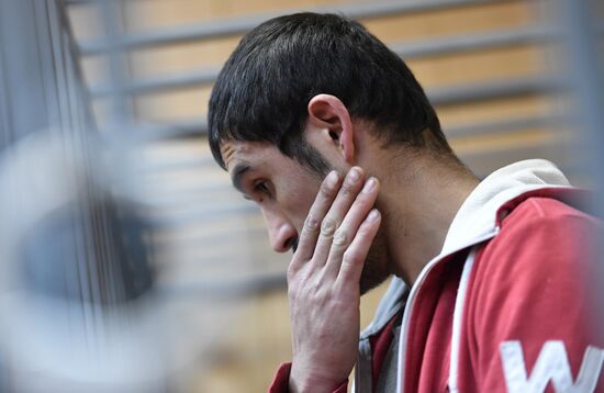 Hearing on investigation's motion on Murodbek Kodirov's arrest