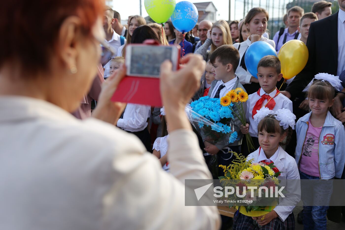 New school year starts in Russia