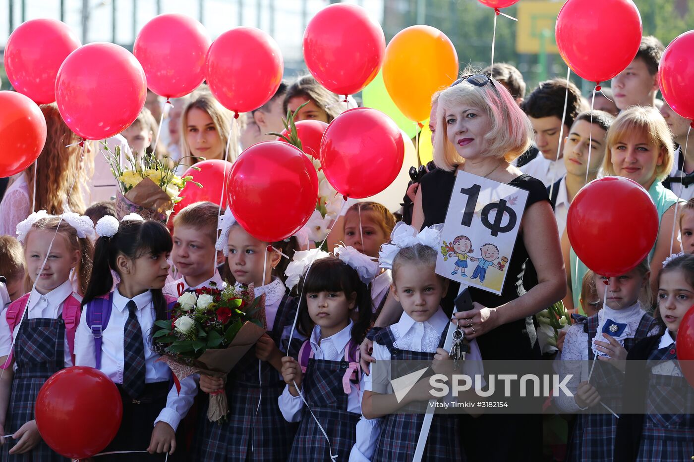 New school year starts in Russia