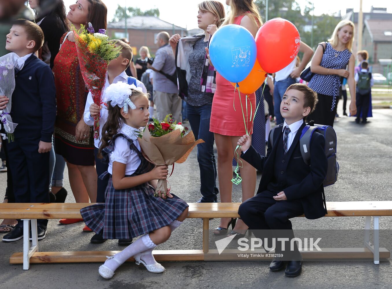 New school year starts in Russia