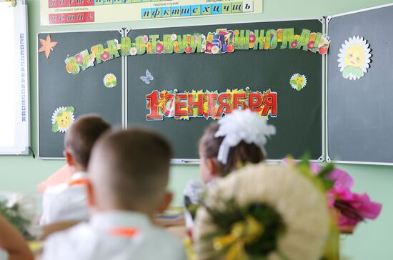 New school year starts in Russia