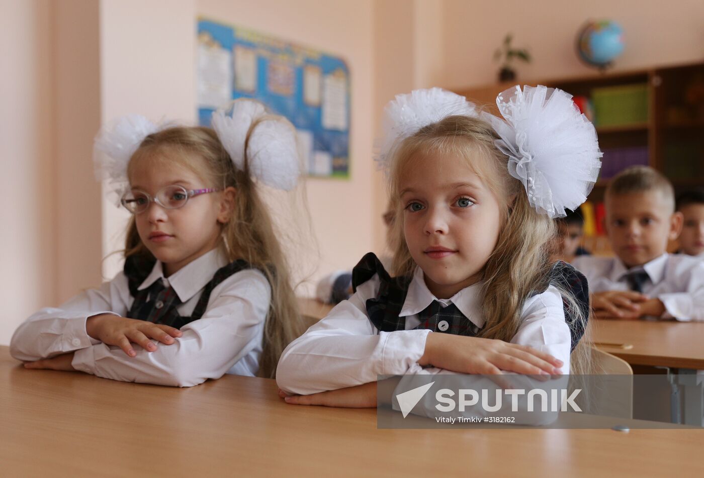 New school year starts in Russia