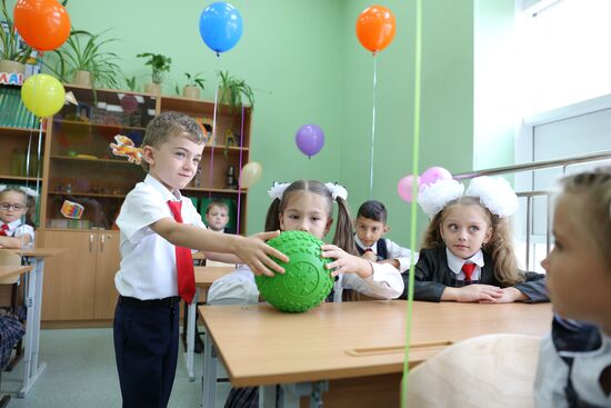 New school year starts in Russia
