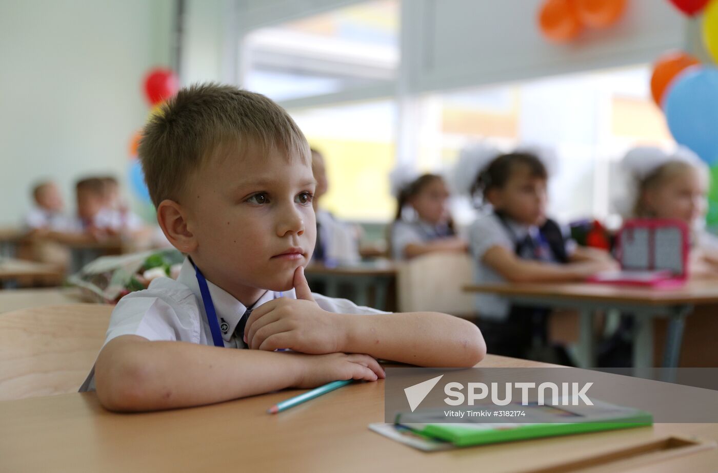 New school year starts in Russia