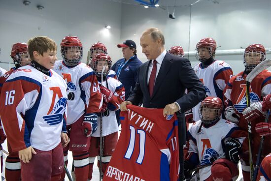 President Vladimir Putin's working trip to Yaroslavl Region