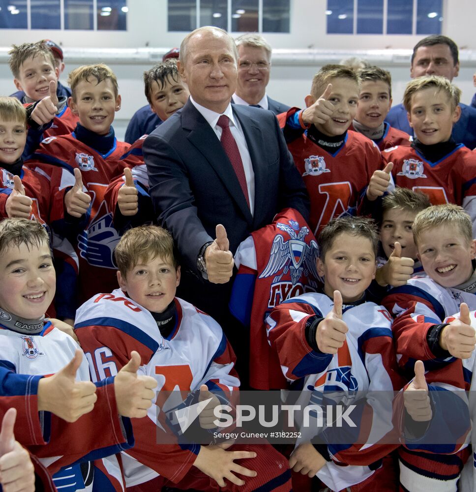 President Vladimir Putin's working trip to Yaroslavl Region