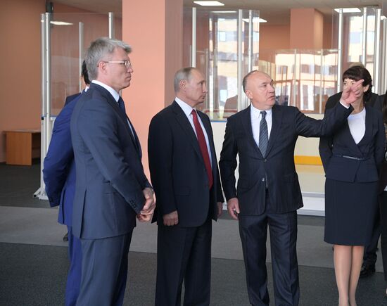 President Vladimir Putin's working trip to Yaroslavl Region