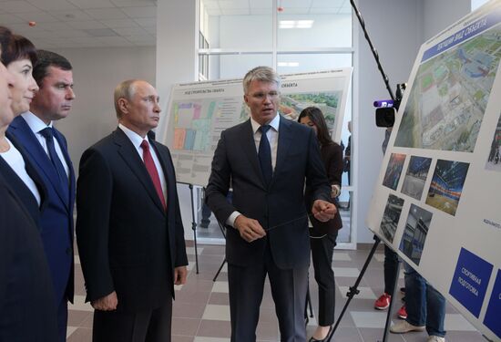 President Vladimir Putin's working trip to Yaroslavl Region