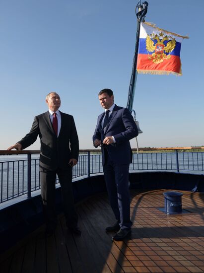 President Vladimir Putin's working trip to Yaroslavl Region