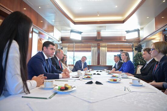 President Vladimir Putin's working trip to Yaroslavl Region