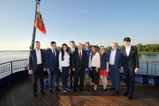 President Vladimir Putin's working trip to Yaroslavl Region
