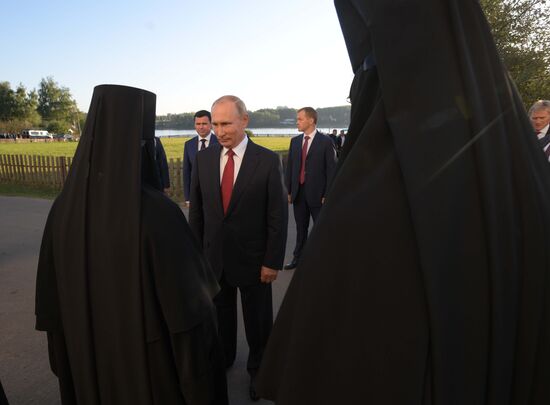 President Vladimir Putin's working trip to Yaroslavl Region