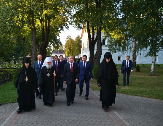 President Vladimir Putin's working trip to Yaroslavl Region