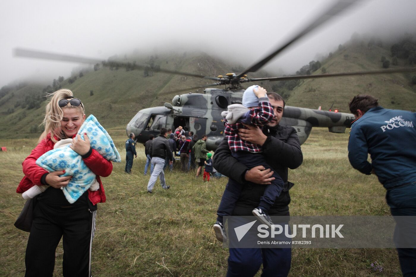 Over 500 tourists cut off by mudslide in Kabardino-Balkaria