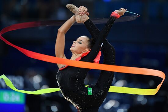 Rhythmic gymnastics. World championships. Day three