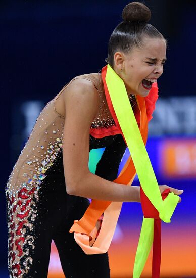 Rhythmic gymnastics. World championships. Day three