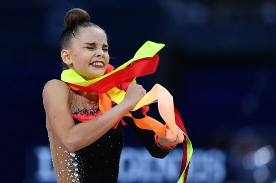 Rhythmic gymnastics. World championships. Day three