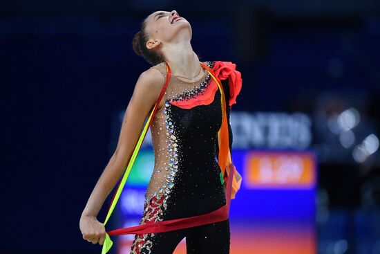 Rhythmic gymnastics. World championships. Day three