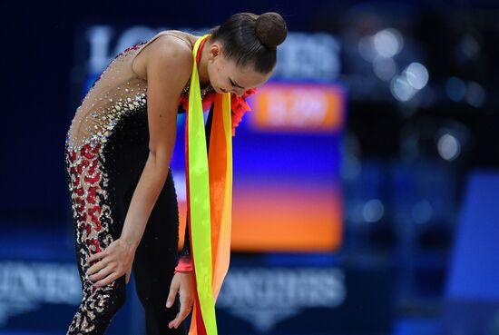 Rhythmic gymnastics. World championships. Day three