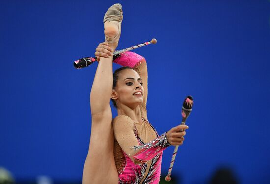 Rhythmic gymnastics. World championships. Day three