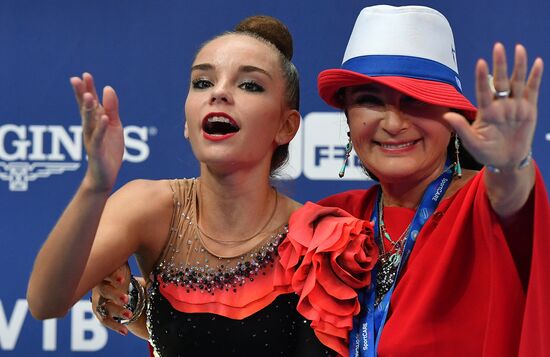 Rhythmic gymnastics. World championships. Day three