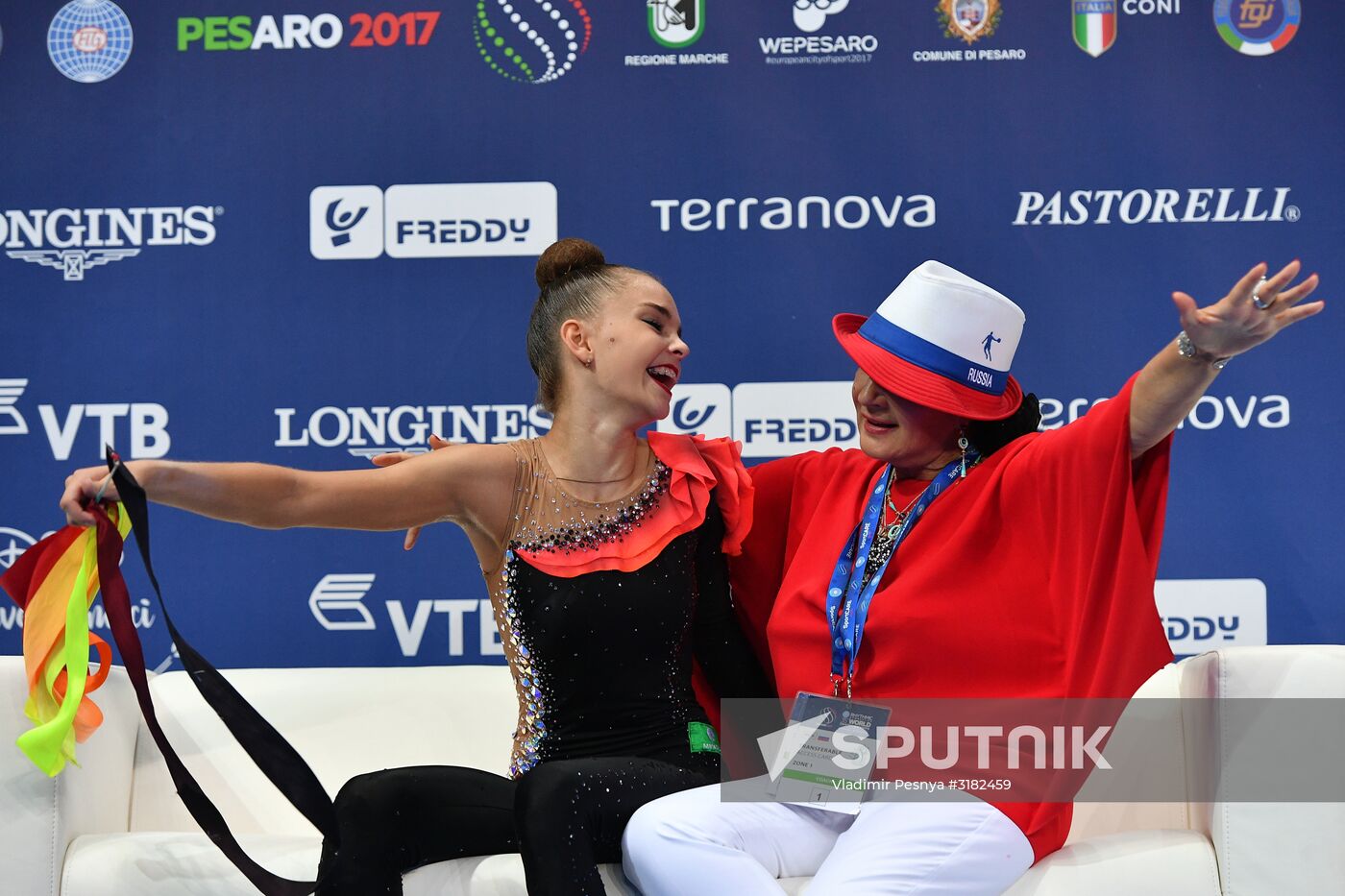 Rhythmic gymnastics. World championships. Day three