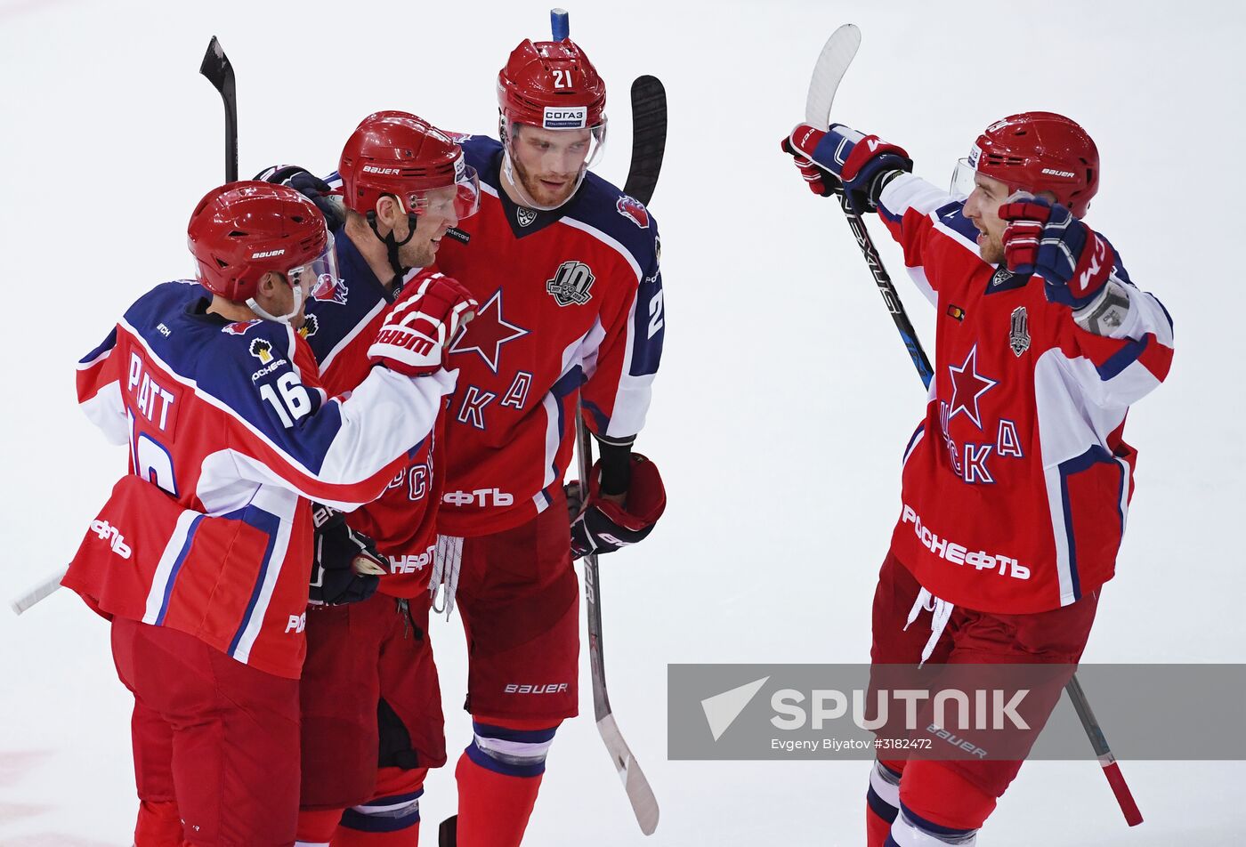 Kontinental Hockey League. CSKA vs. Avangard