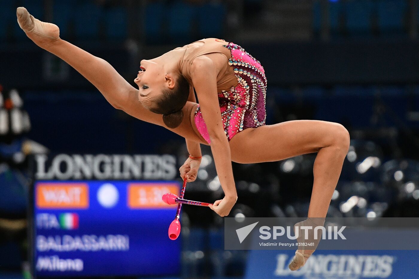 Rhythmic gymnastics. World championships. Day three