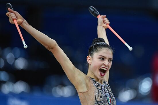 Rhythmic Gymnastics. World Championships. Day Three