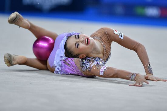 Rhythmic Gymnastics. World Championships. Day Three