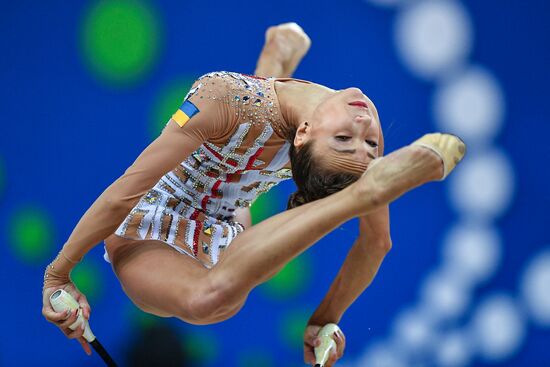 Rhythmic Gymnastics. World Championships. Day Three