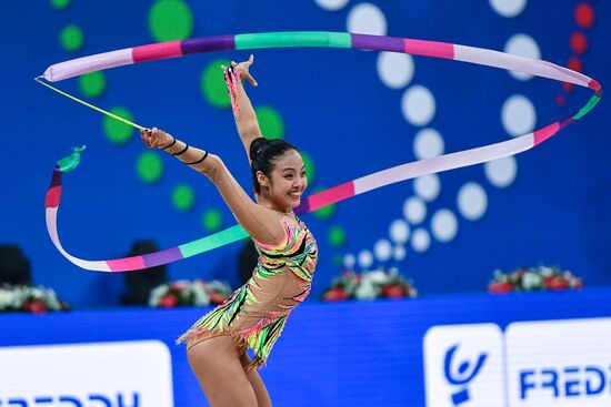 Rhythmic Gymnastics. World Championships. Day Three