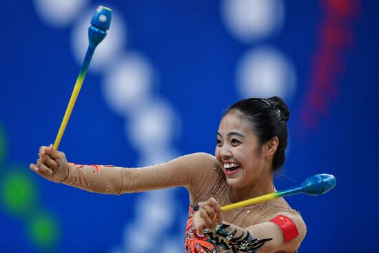 Rhythmic Gymnastics. World Championships. Day Three