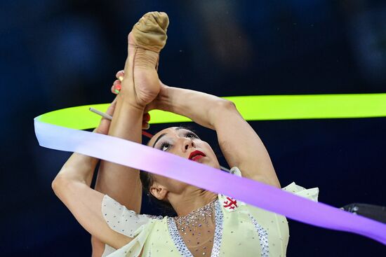 Rhythmic Gymnastics. World Championships. Day Three