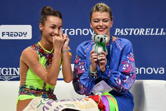 Rhythmic Gymnastics. World Championships. Day Three