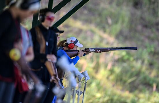 ISSF World Championship Shotgun. Day Two